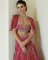 Faraz Manan - Red Bridal Couture