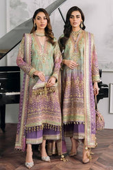 Baroque-CHANTELLE embroidered chiffon BQU-CH12-D08-00 - Eemie's Studio