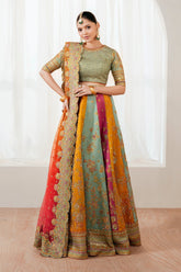 Baroque Embroidered Silk SF-4036 - Eemie's Studio