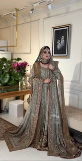 Haris Shakeel - Maharani (Light Cinderella Blue) - Eemie's Studio