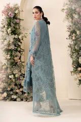 Maria.B Chiffons MPC-26-106-Slate Blue - Eemie's Studio