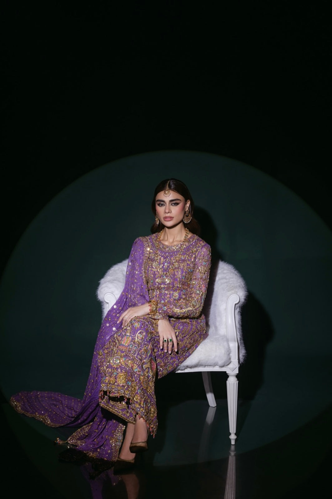 Nomi Ansari Couture ensemble - Sadaf Kanwal