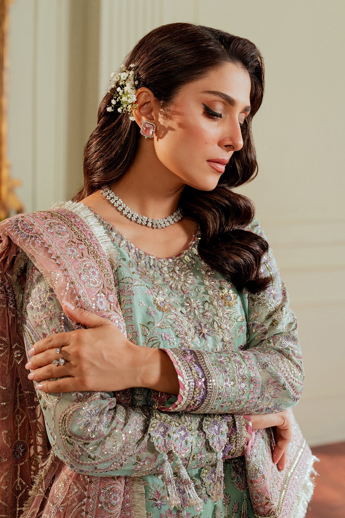 Baroque Chantelle - EMBROIDERED NET CH13-08