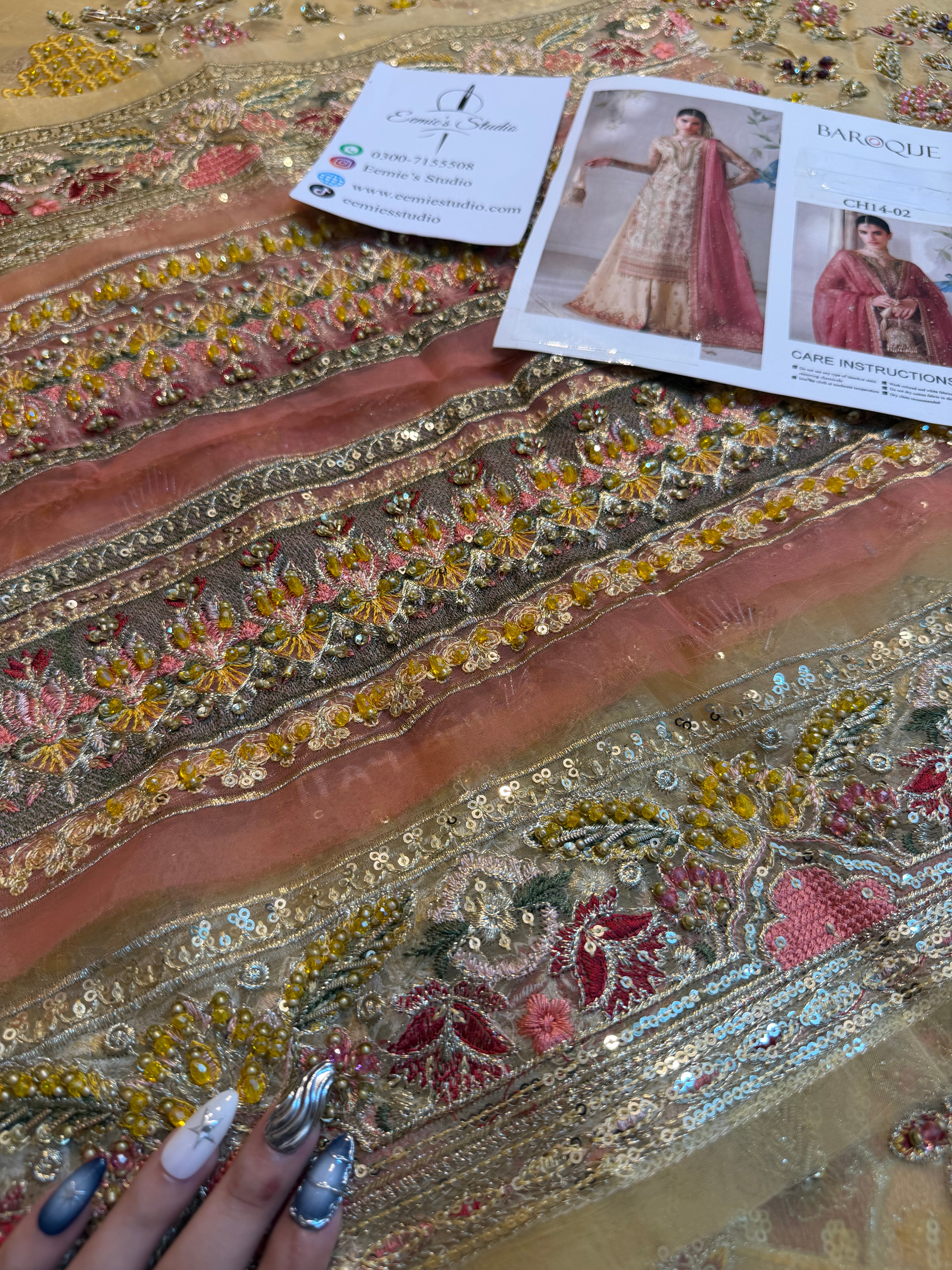 Baroque Chantelle EMBROIDERED CH14-02