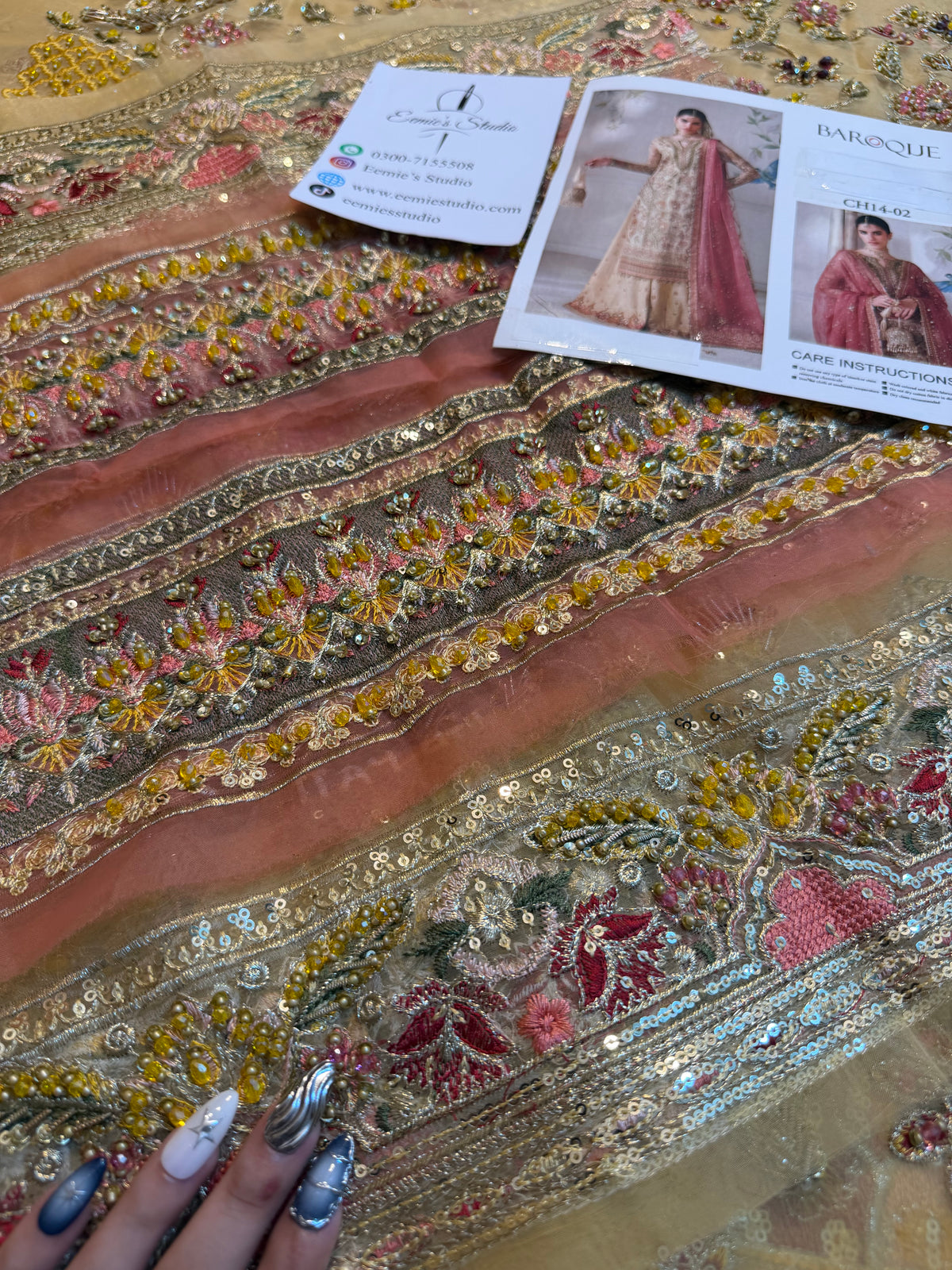 Baroque Chantelle EMBROIDERED CH14-02