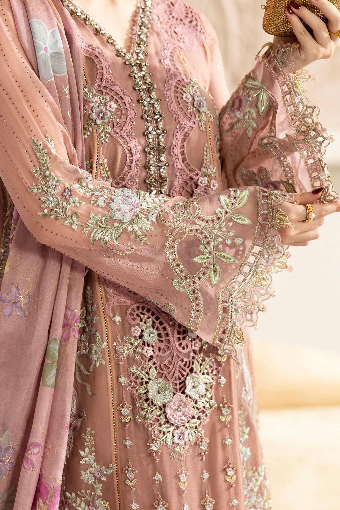 Maria.B Chiffons MPC-25-105
(Tea Pink)