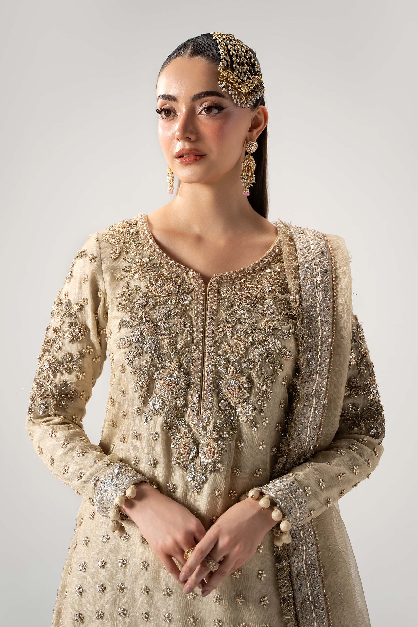 Maria.B Retro Shadmani Couture - Mayrozeh