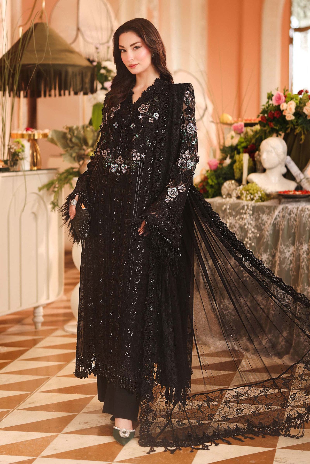 Maria.B Chiffons (MPC-26-204-Black)