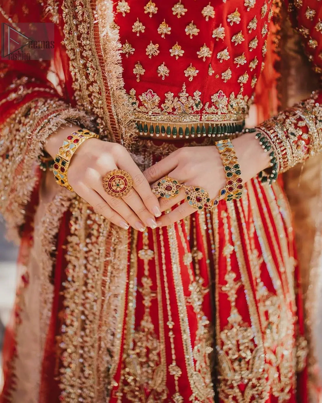 Maha Wajahat Khan - Luxury Bridal Lehenga