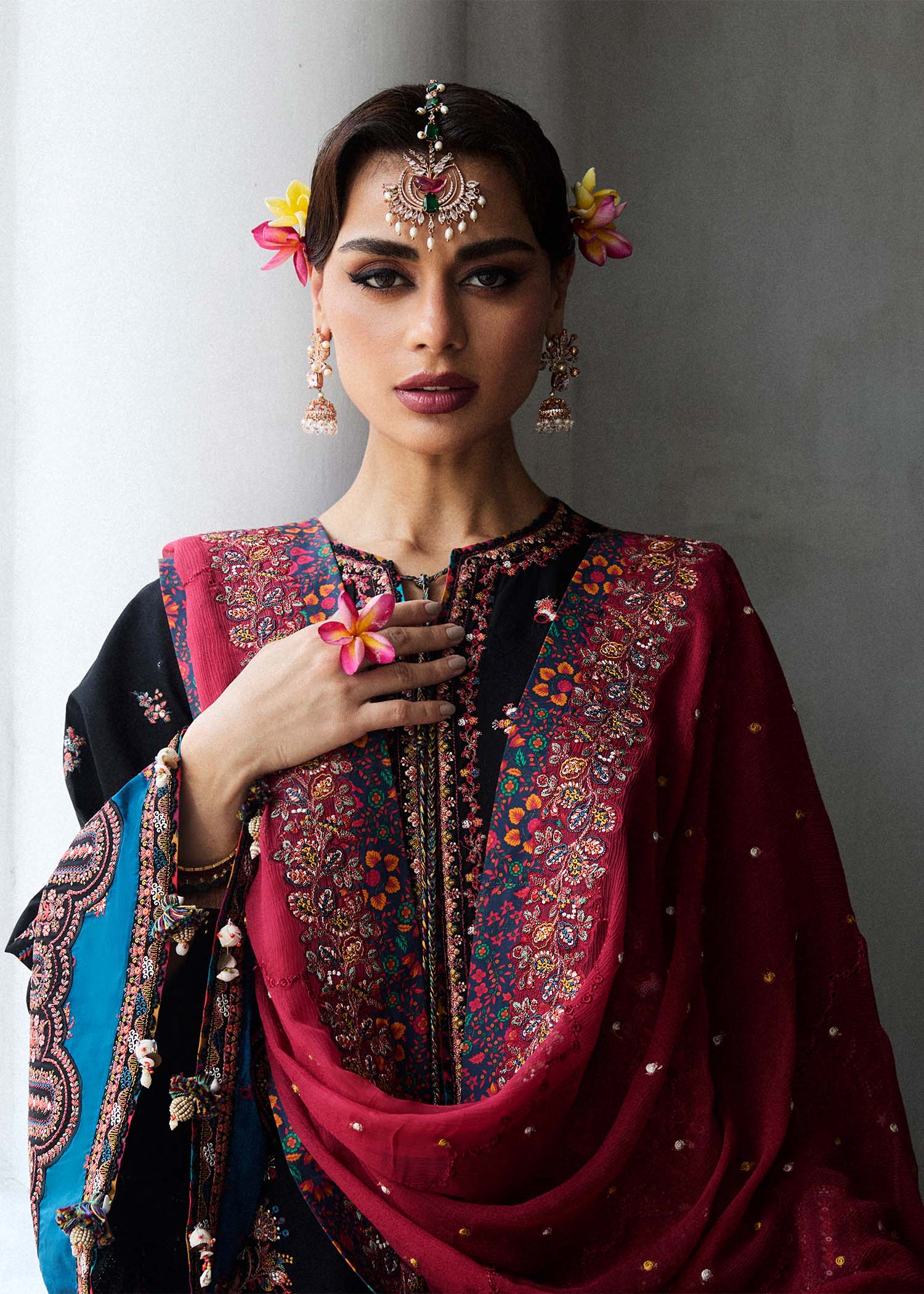 Hussain Rehar Luxury Lawn - Bliz