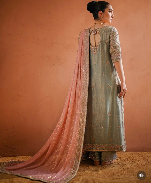 Shagna - Mint Green & Pastel