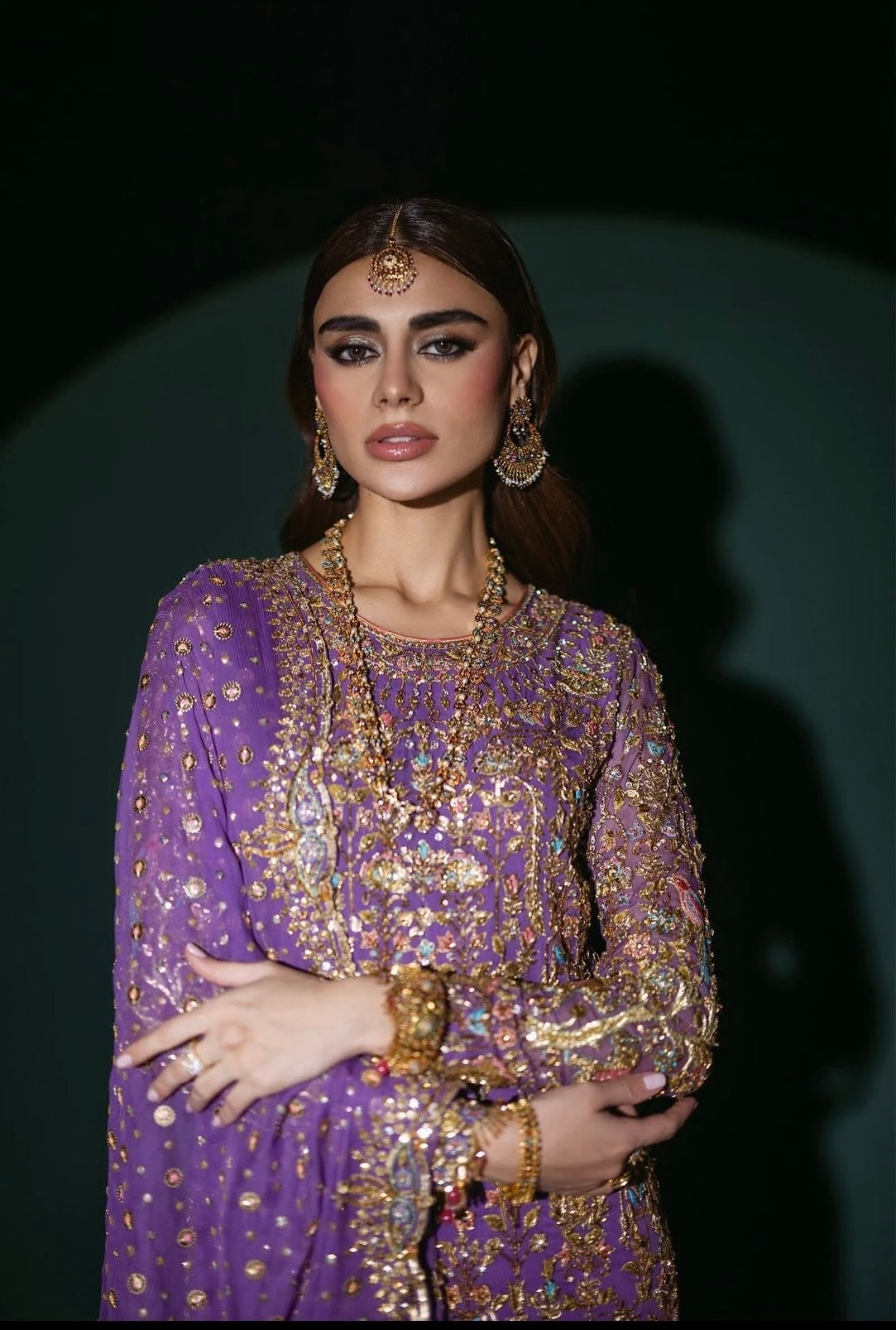Nomi Ansari Couture ensemble - Sadaf Kanwal