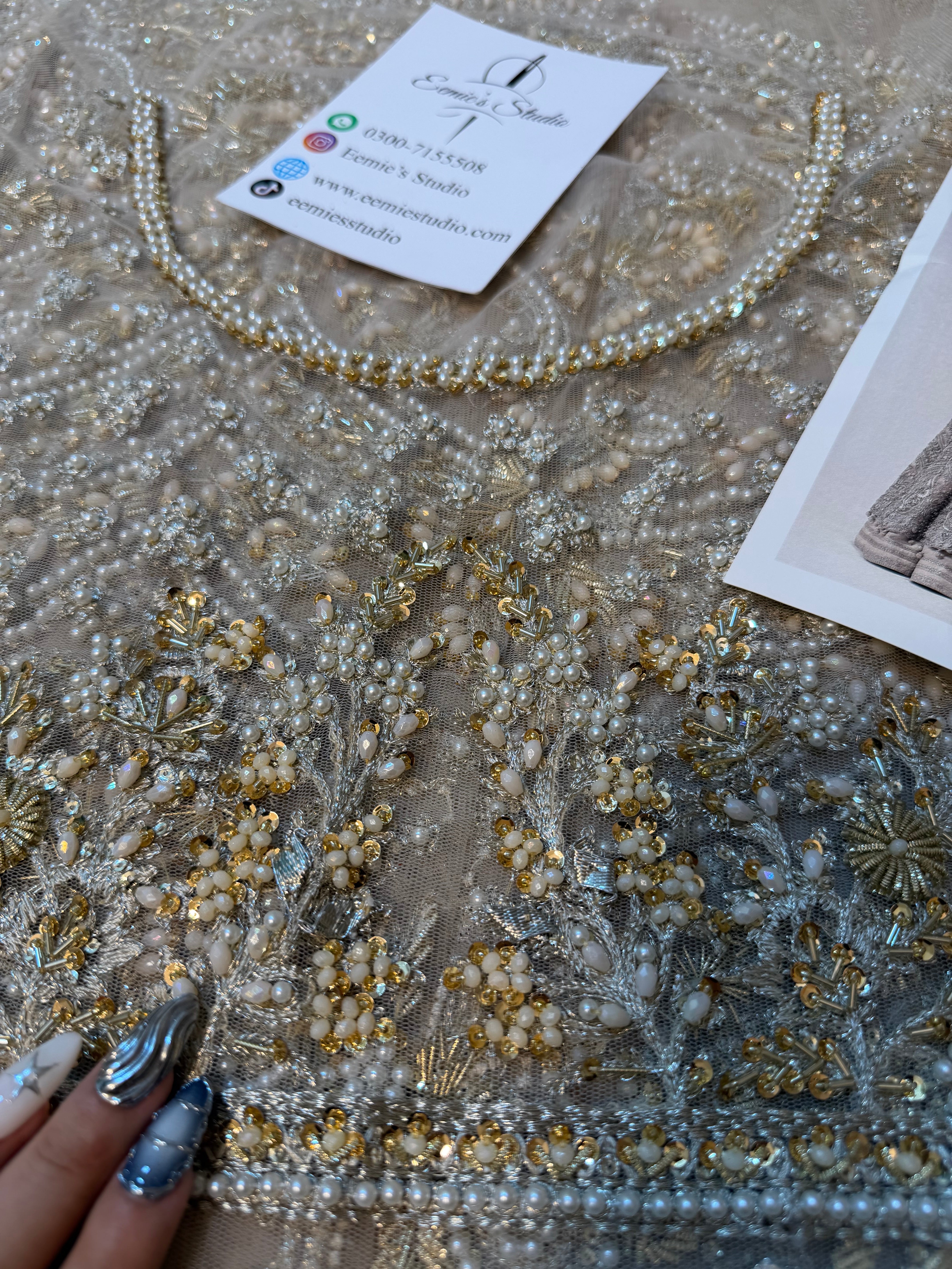 Maria.B Retro Shadmani Couture - Elaria