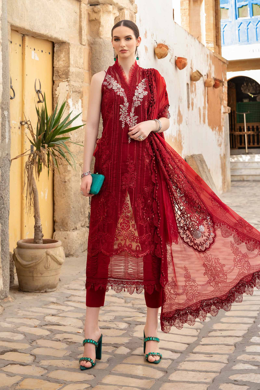 Maria.B luxury lawn D-2401-B