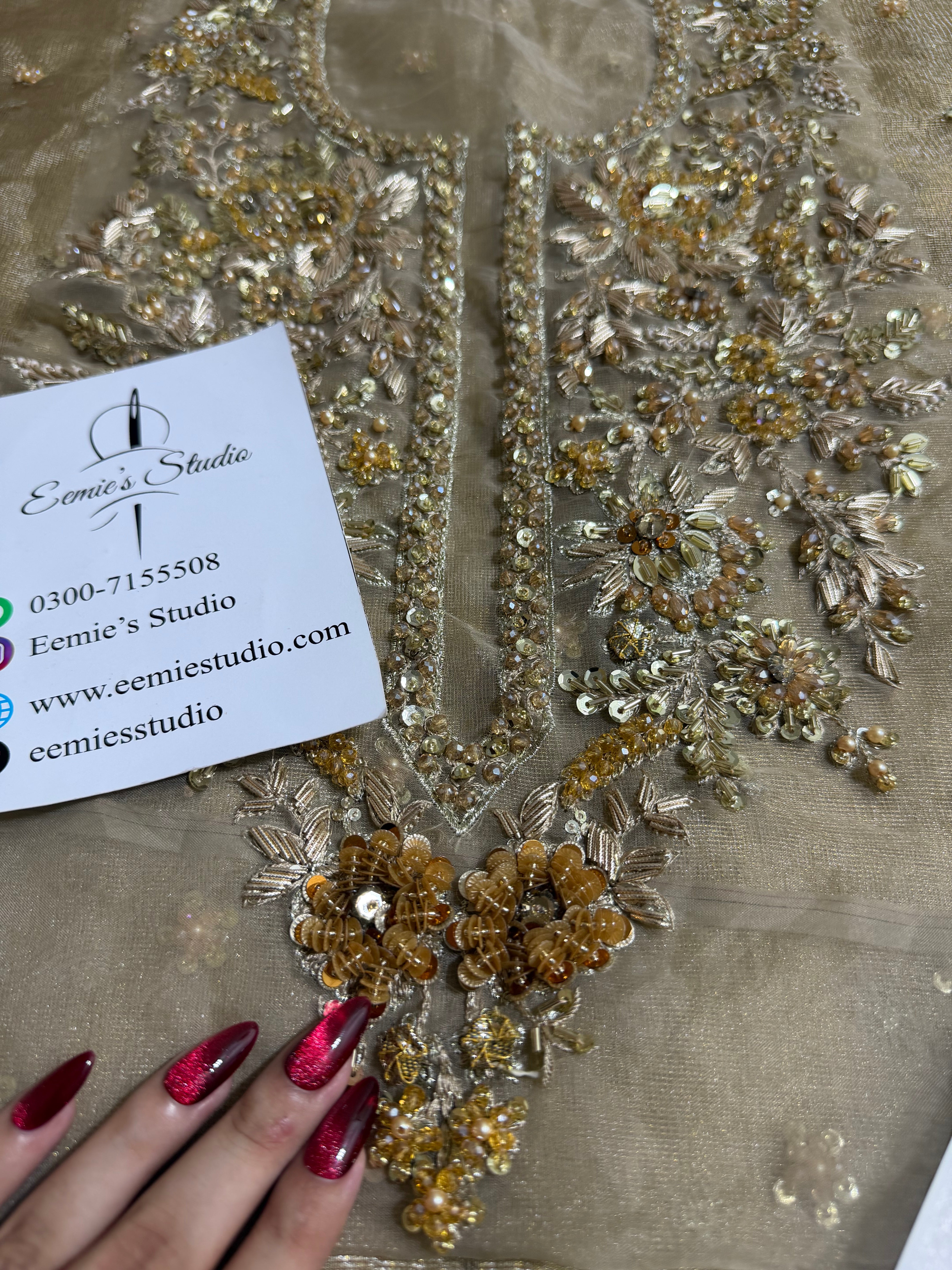 Maria.B Retro Shadmani Couture - Mayrozeh