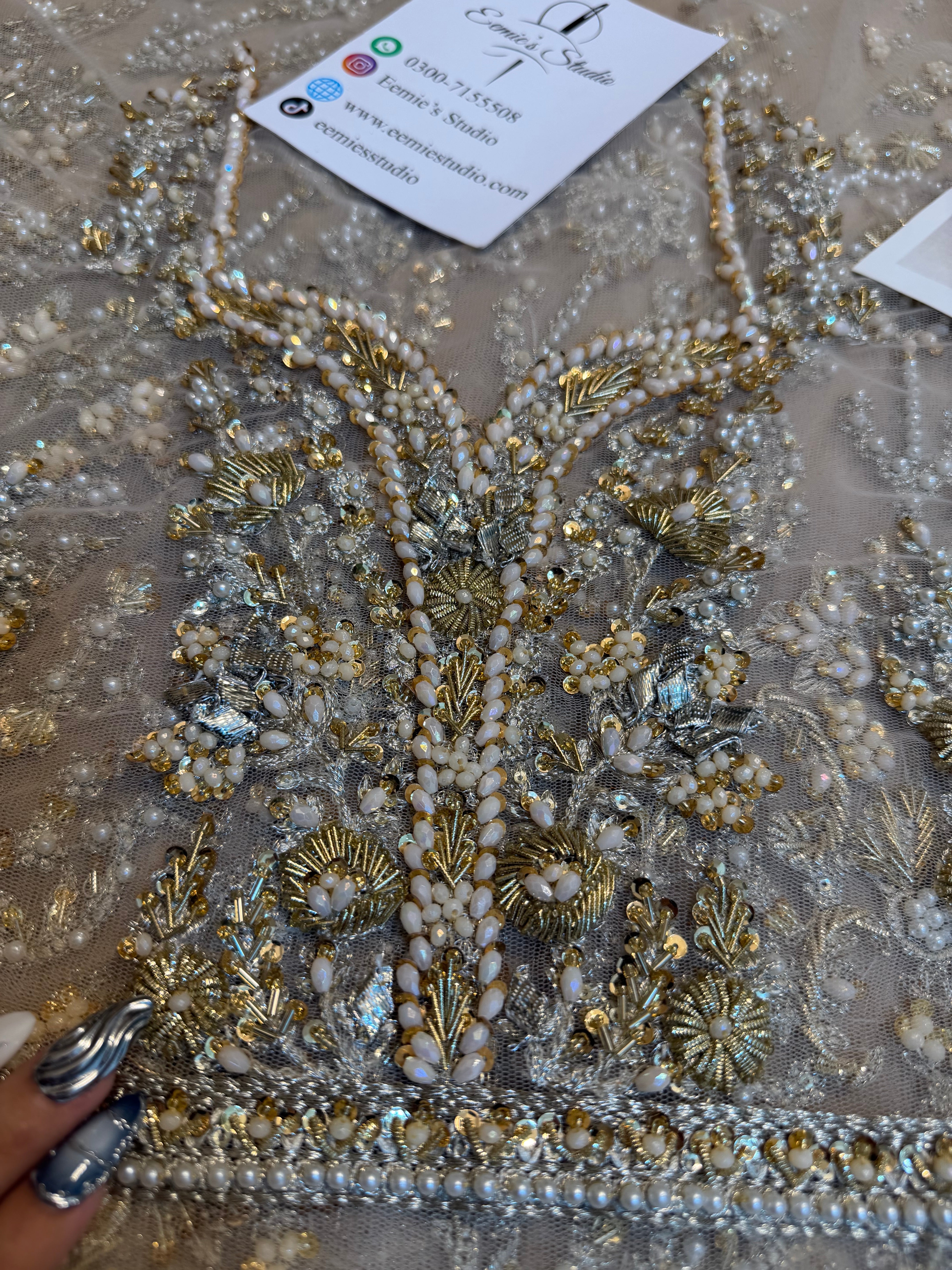Maria.B Retro Shadmani Couture - Elaria