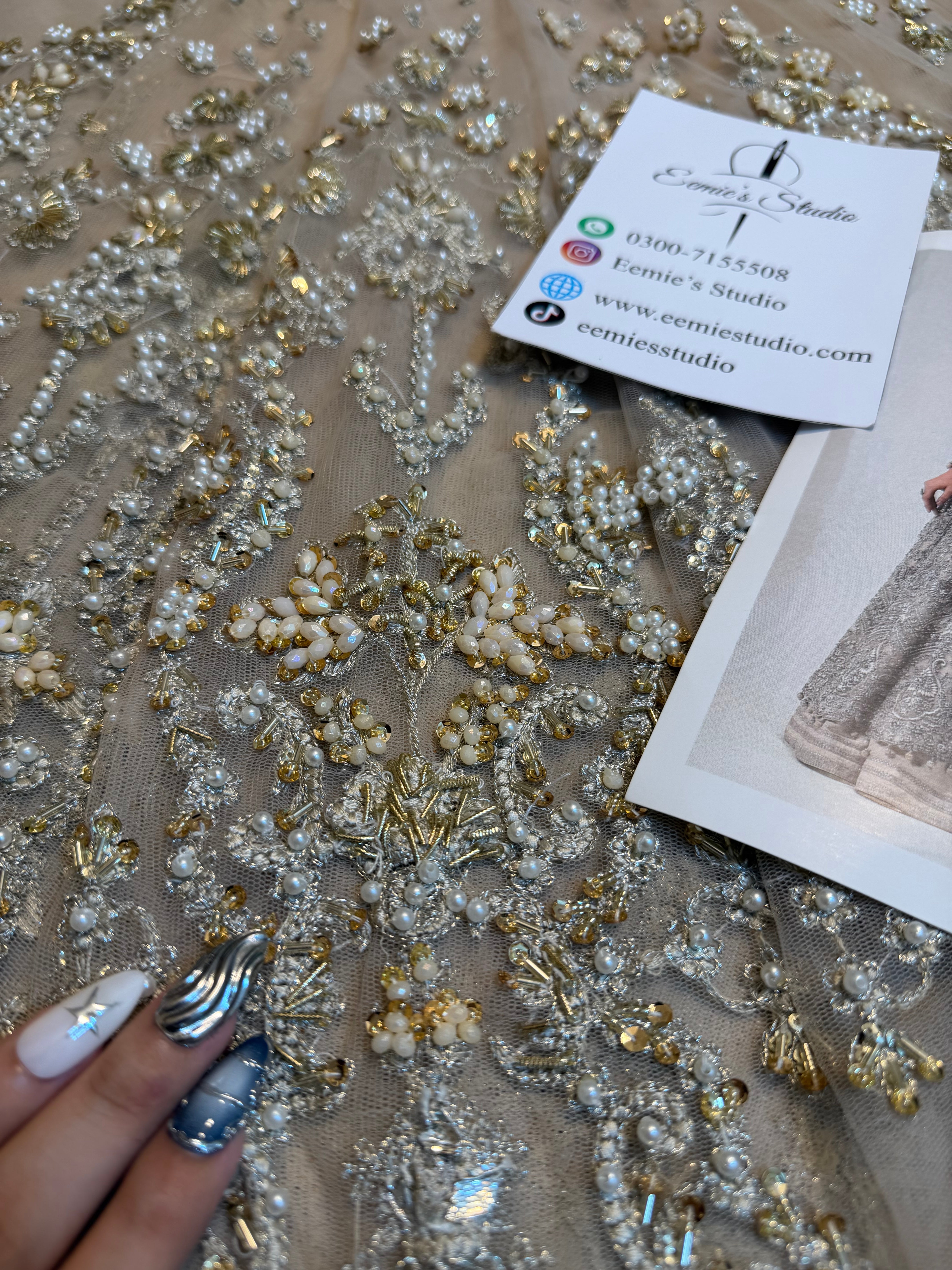 Maria.B Retro Shadmani Couture - Elaria