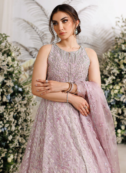 Farah Talib Aziz - Iris mauve kalidaar