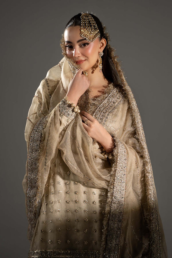 Maria.B Retro Shadmani Couture - Mayrozeh