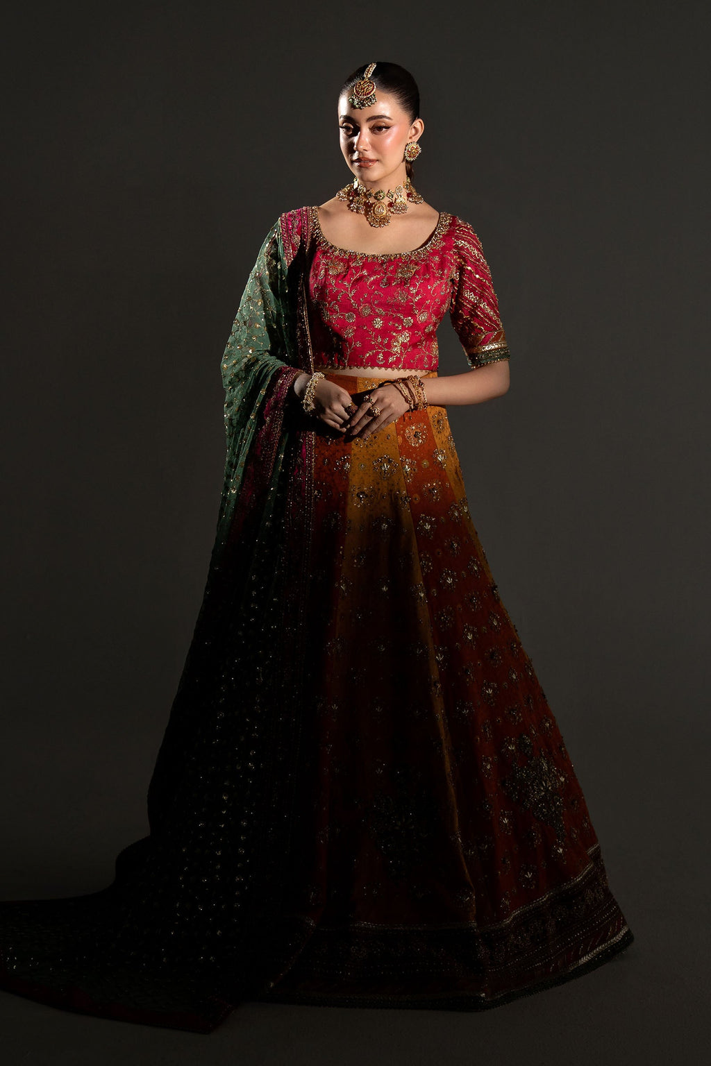Maria.B Retro Shadmani Couture - Merjan