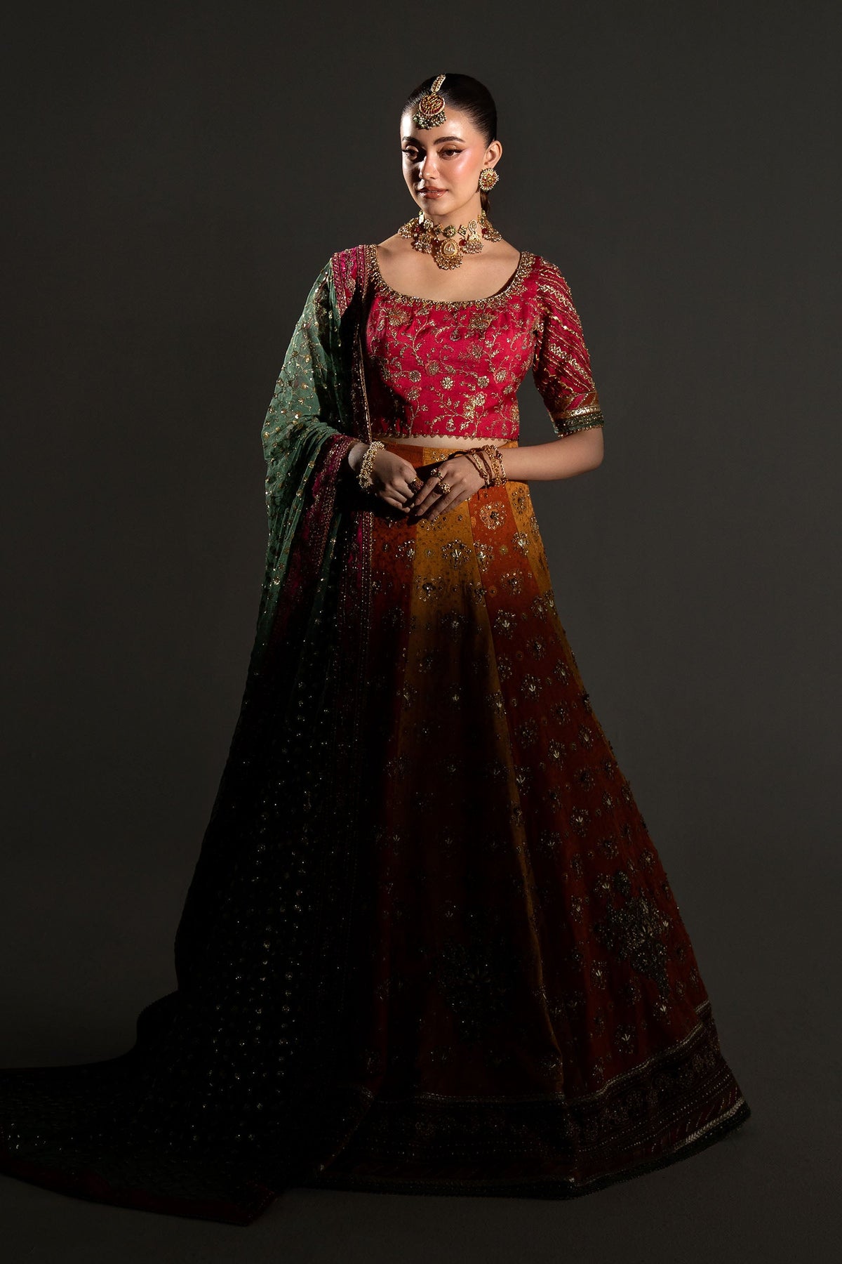 Maria.B Retro Shadmani Couture - Merjan