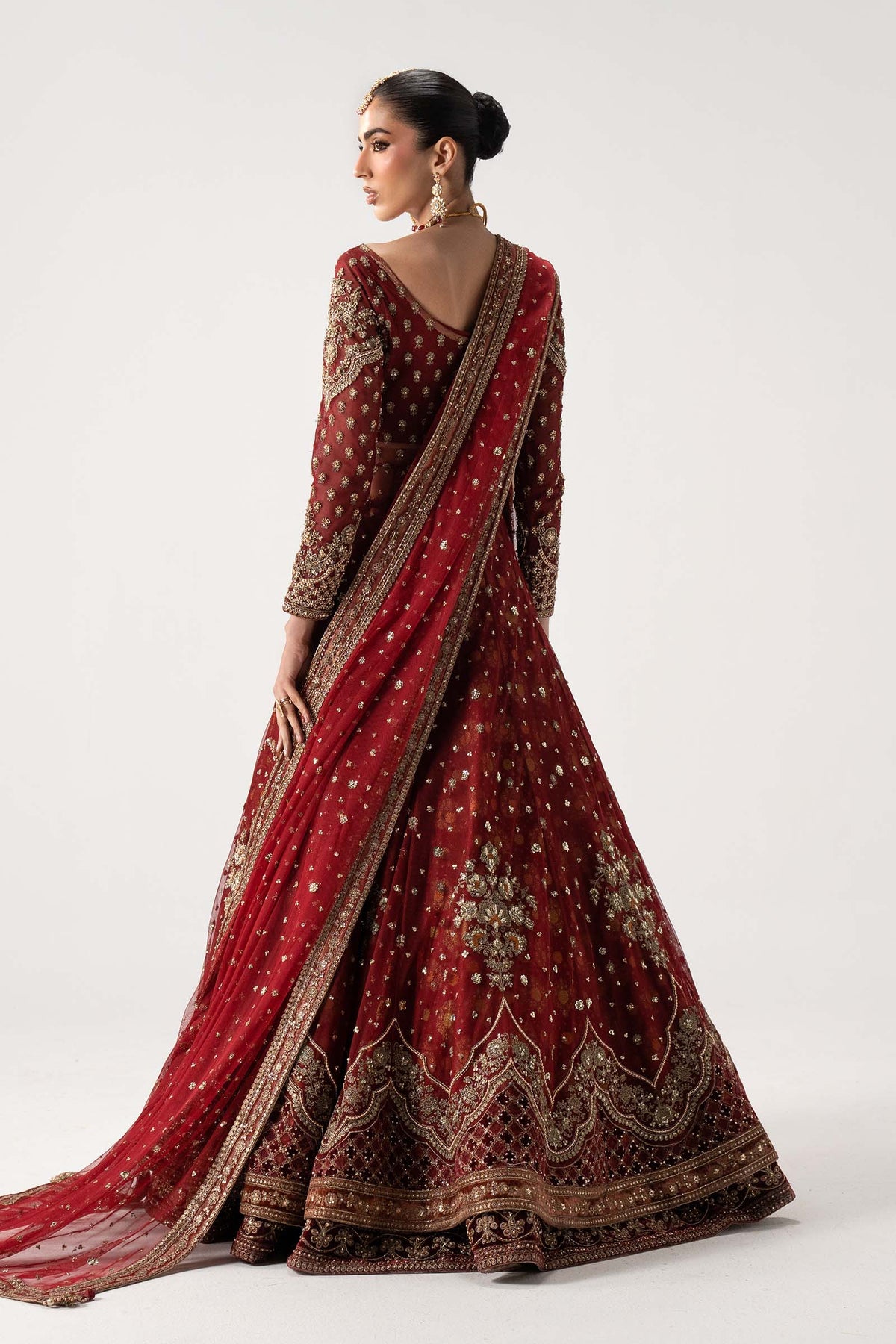 Maria.B Retro Shadmani Couture - Bazif
