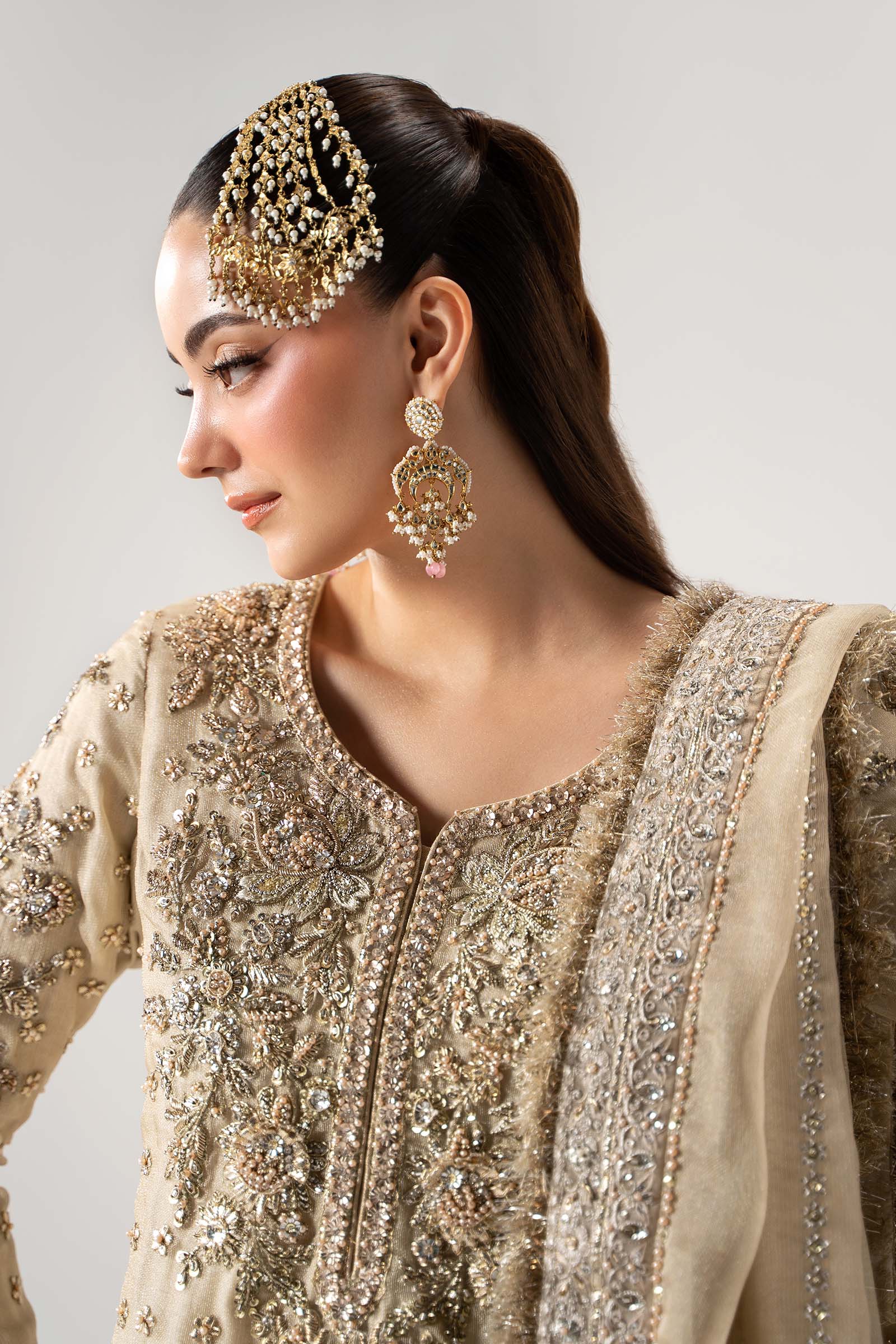 Maria.B Retro Shadmani Couture - Mayrozeh