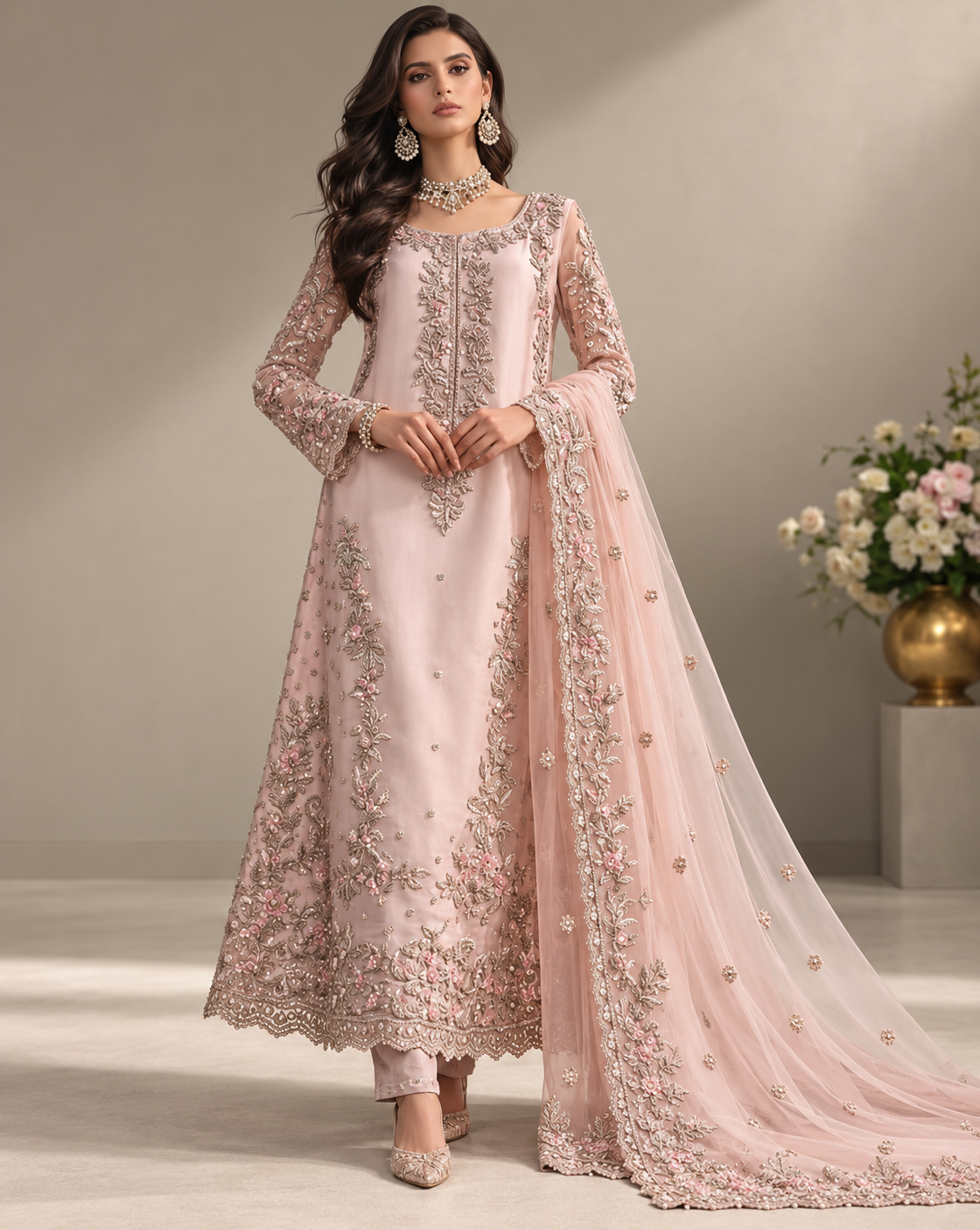 Agha Noor - Naqsh (light pink)