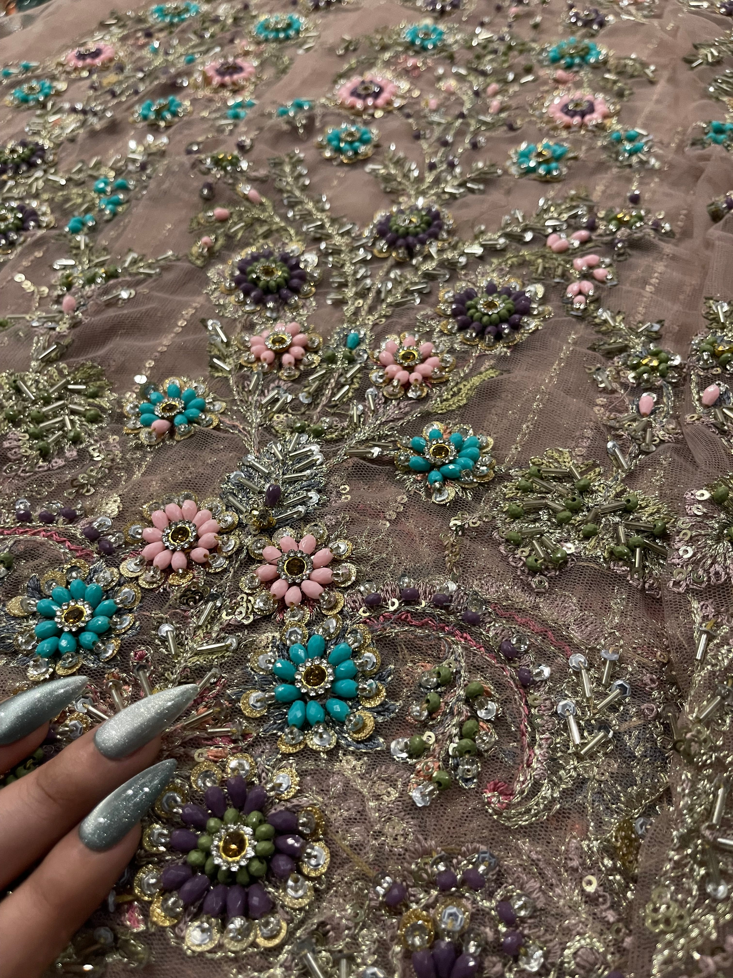 Baroque EMBROIDERED NET CH14-04