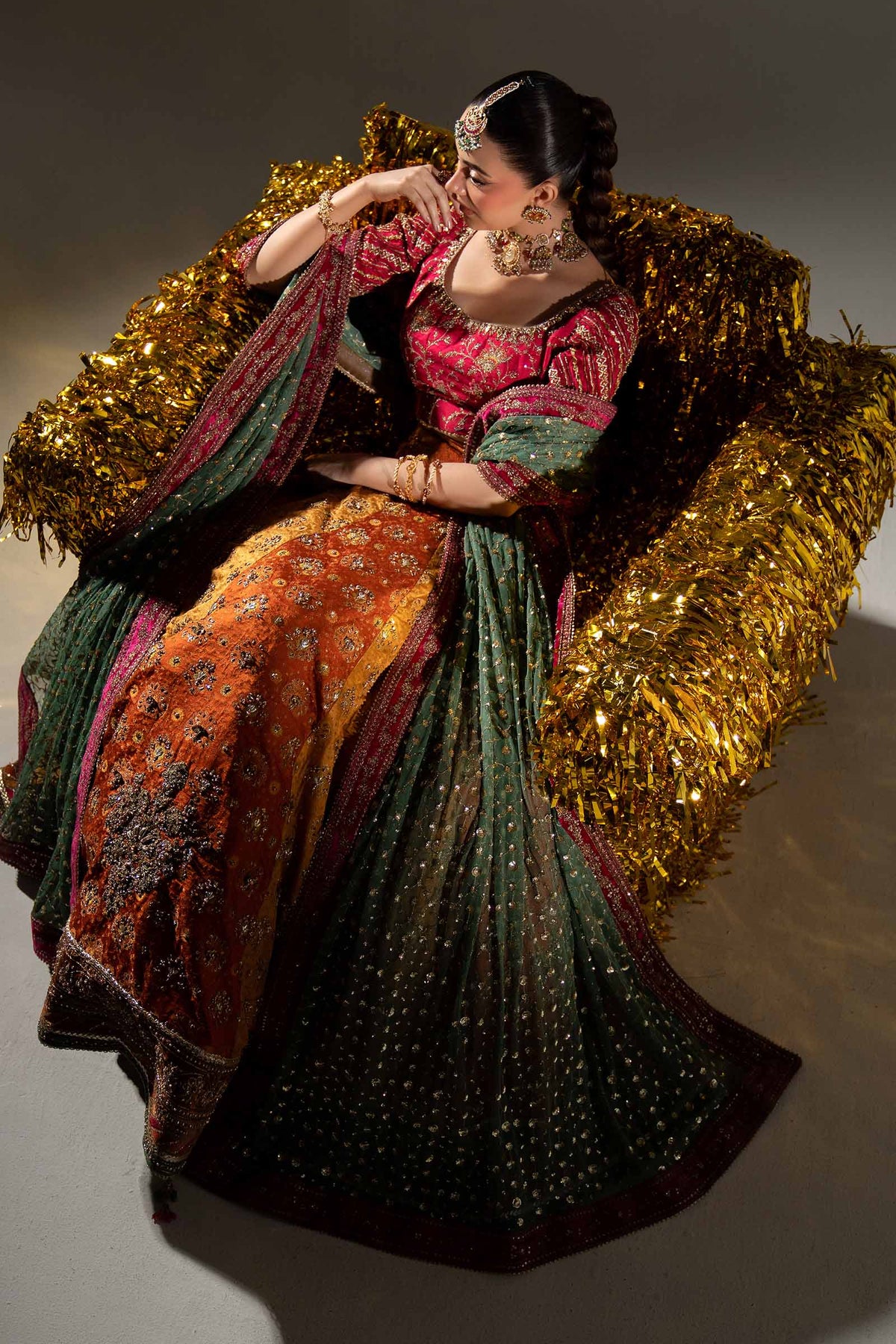 Maria.B Retro Shadmani Couture - Merjan