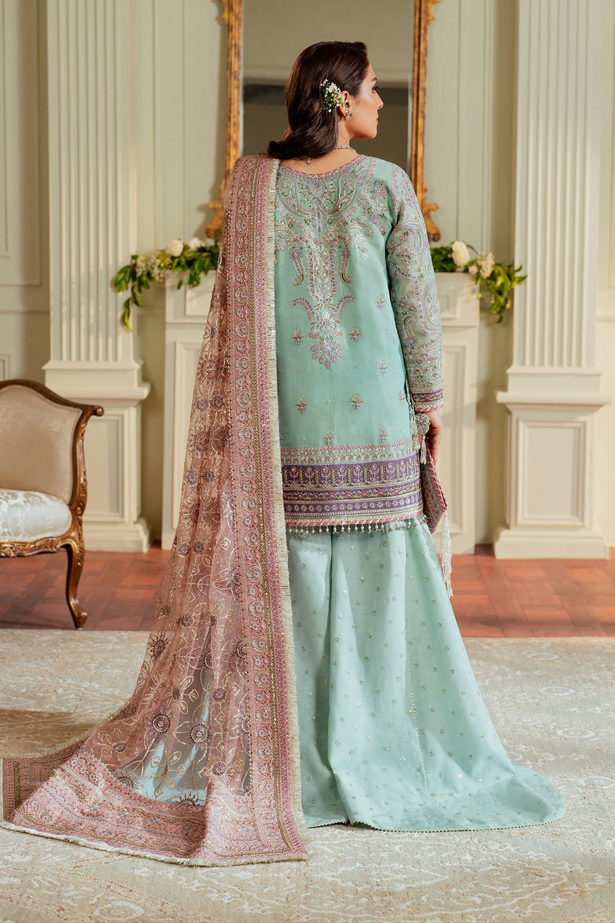 Baroque Chantelle - EMBROIDERED NET CH13-08