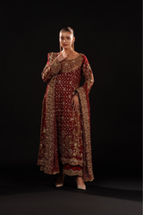 Usama Silk - Crimson Jewelcourt