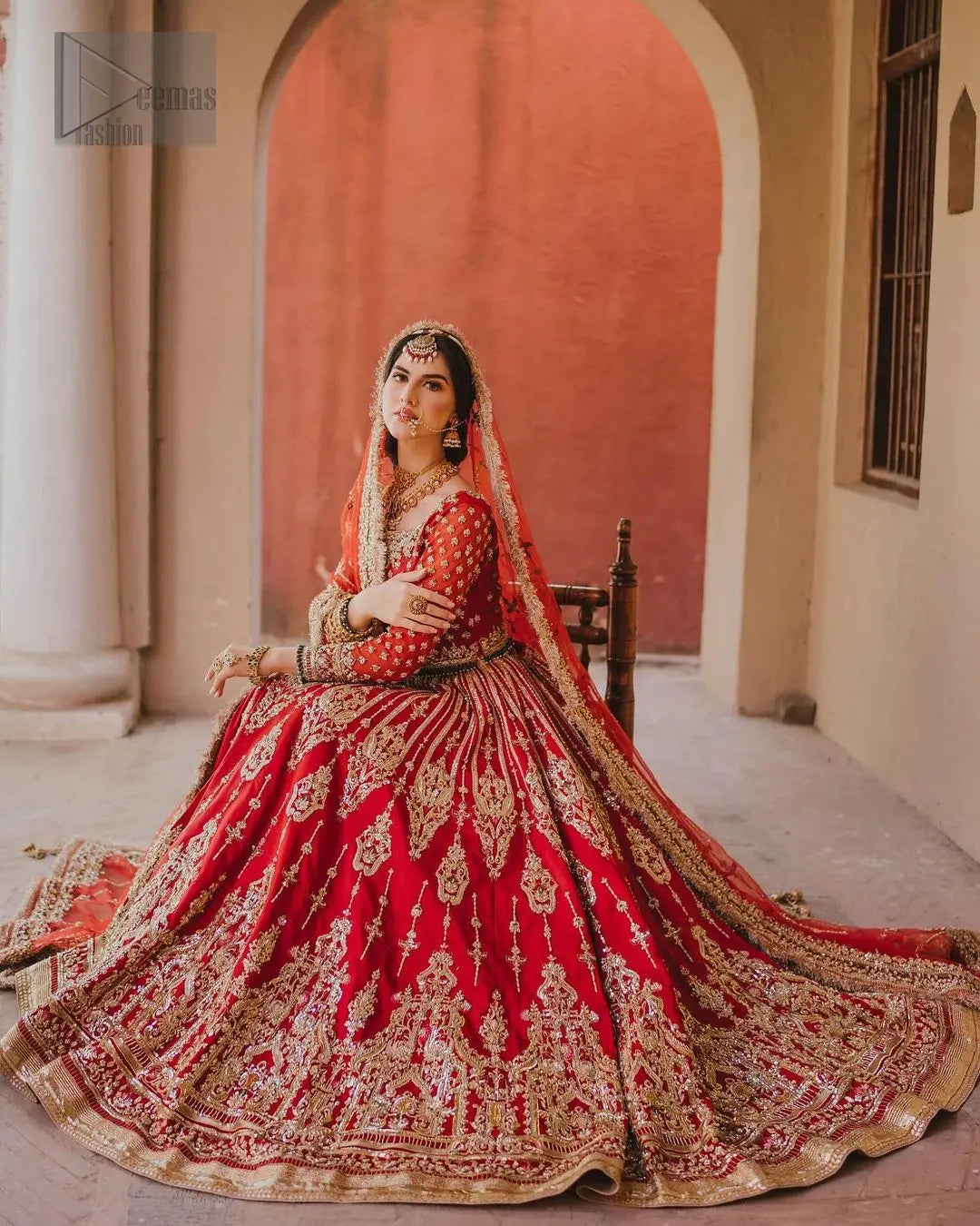 Maha Wajahat Khan - Luxury Bridal Lehenga