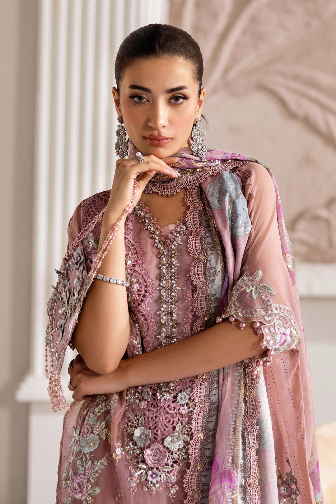 Maria.B Chiffons MPC-25-105
(Tea Pink)