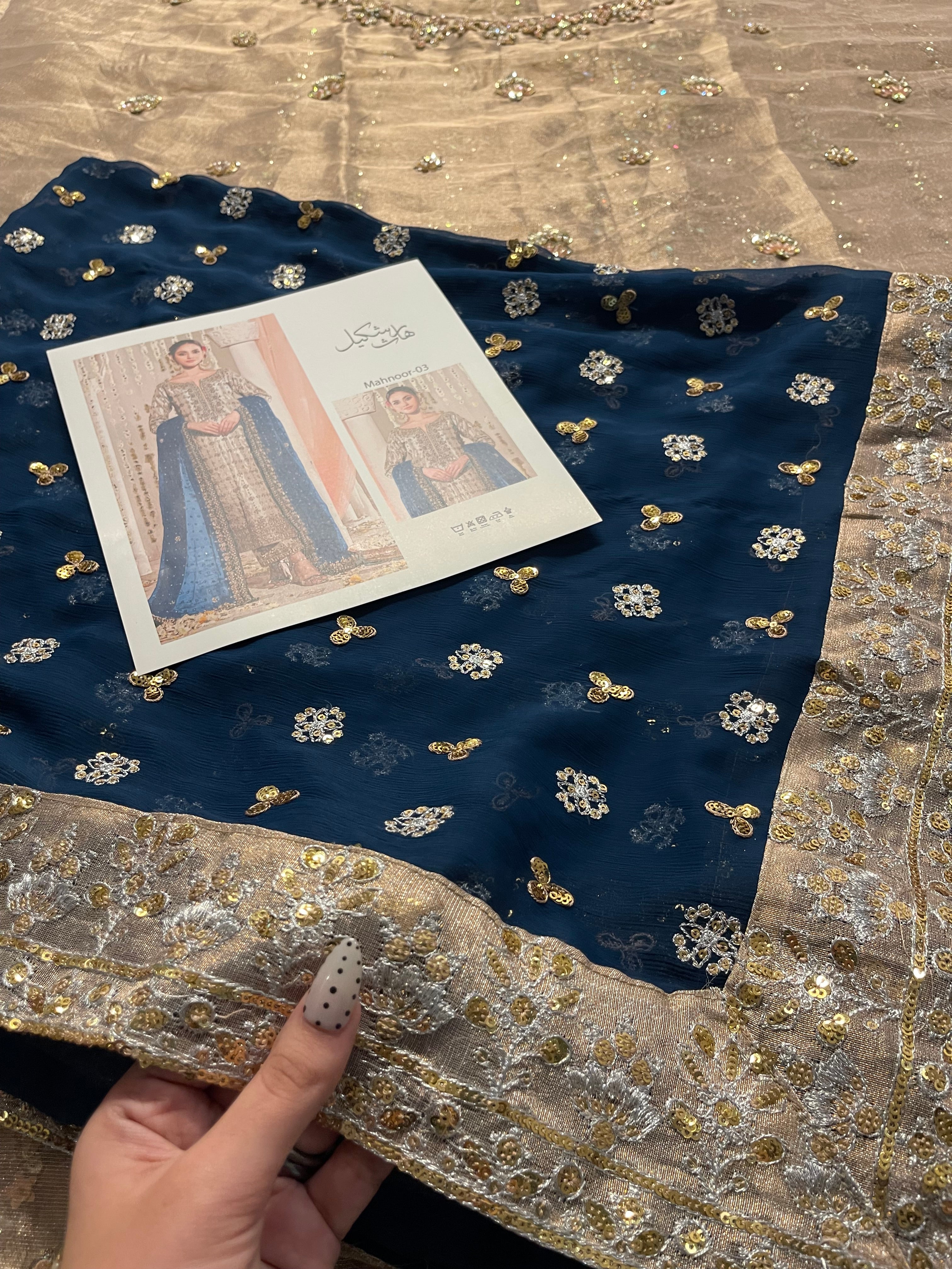 Haris Shakeel - Mahnoor (4 piece)