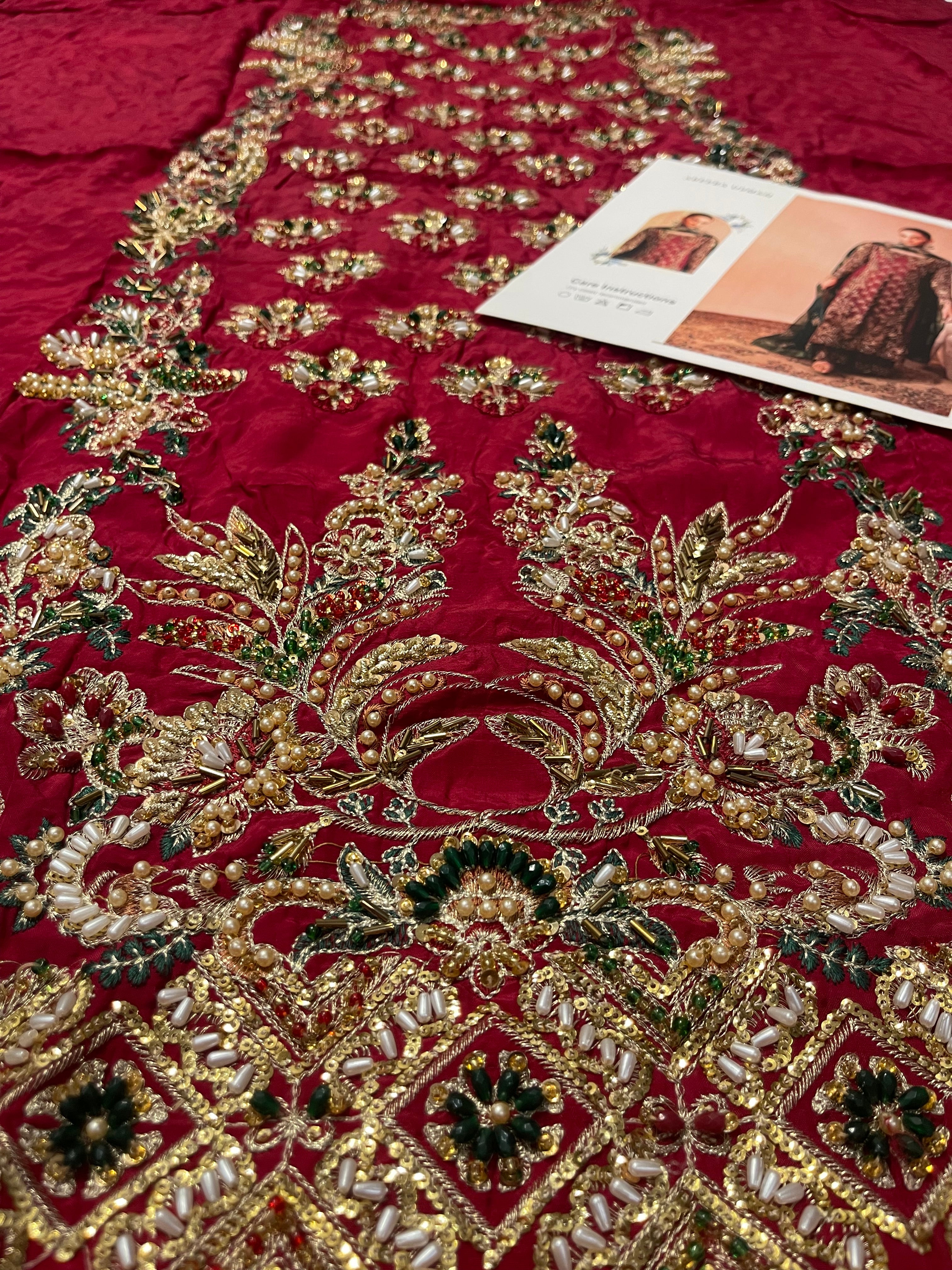 Abeera Usman - Burgundy Dusk