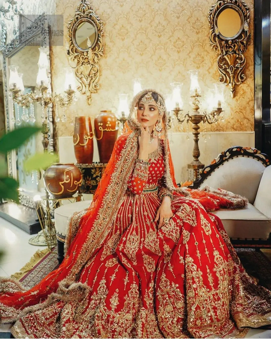 Maha Wajahat Khan - Luxury Bridal Lehenga