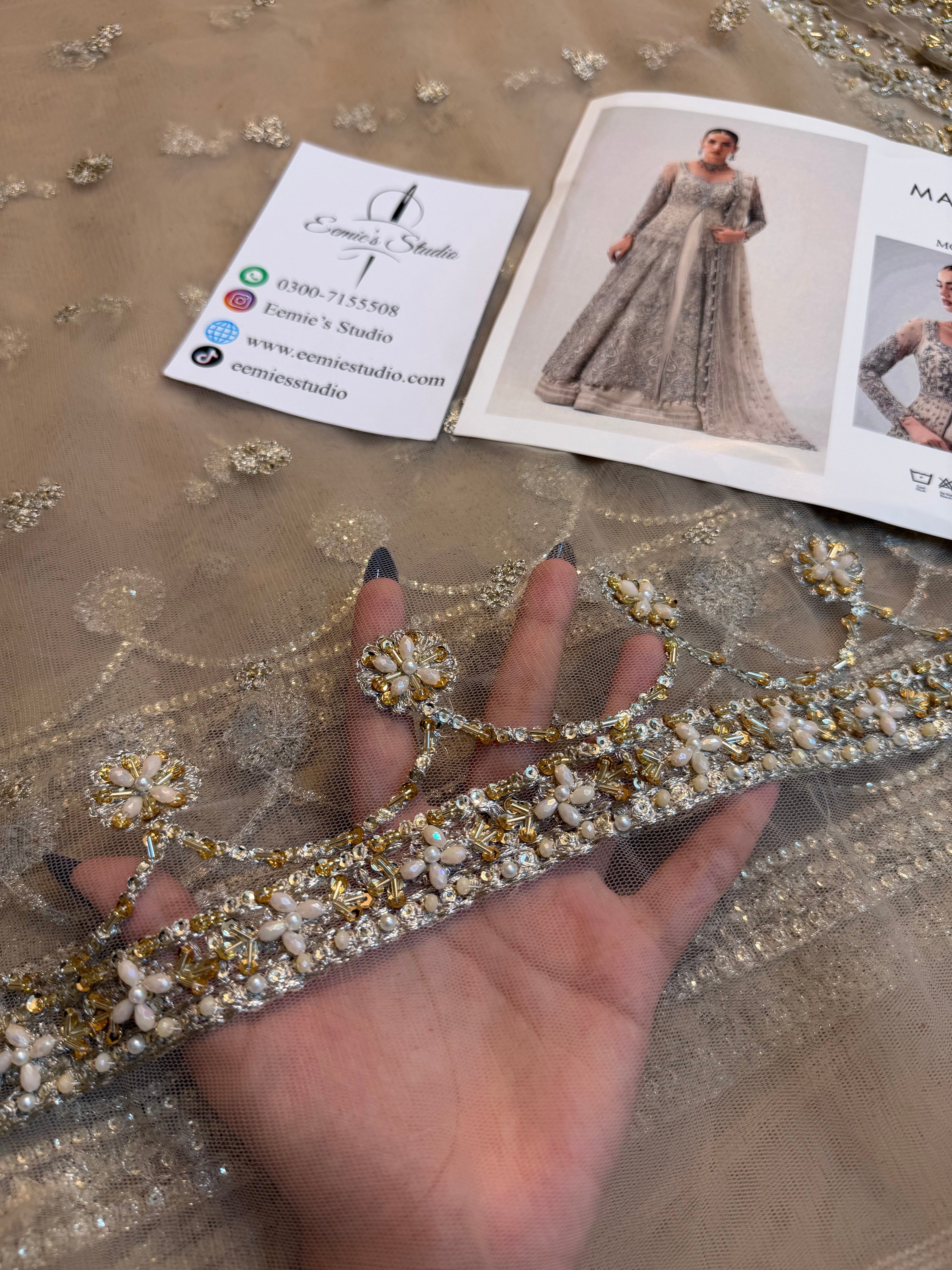 Maria.B Retro Shadmani Couture - Elaria