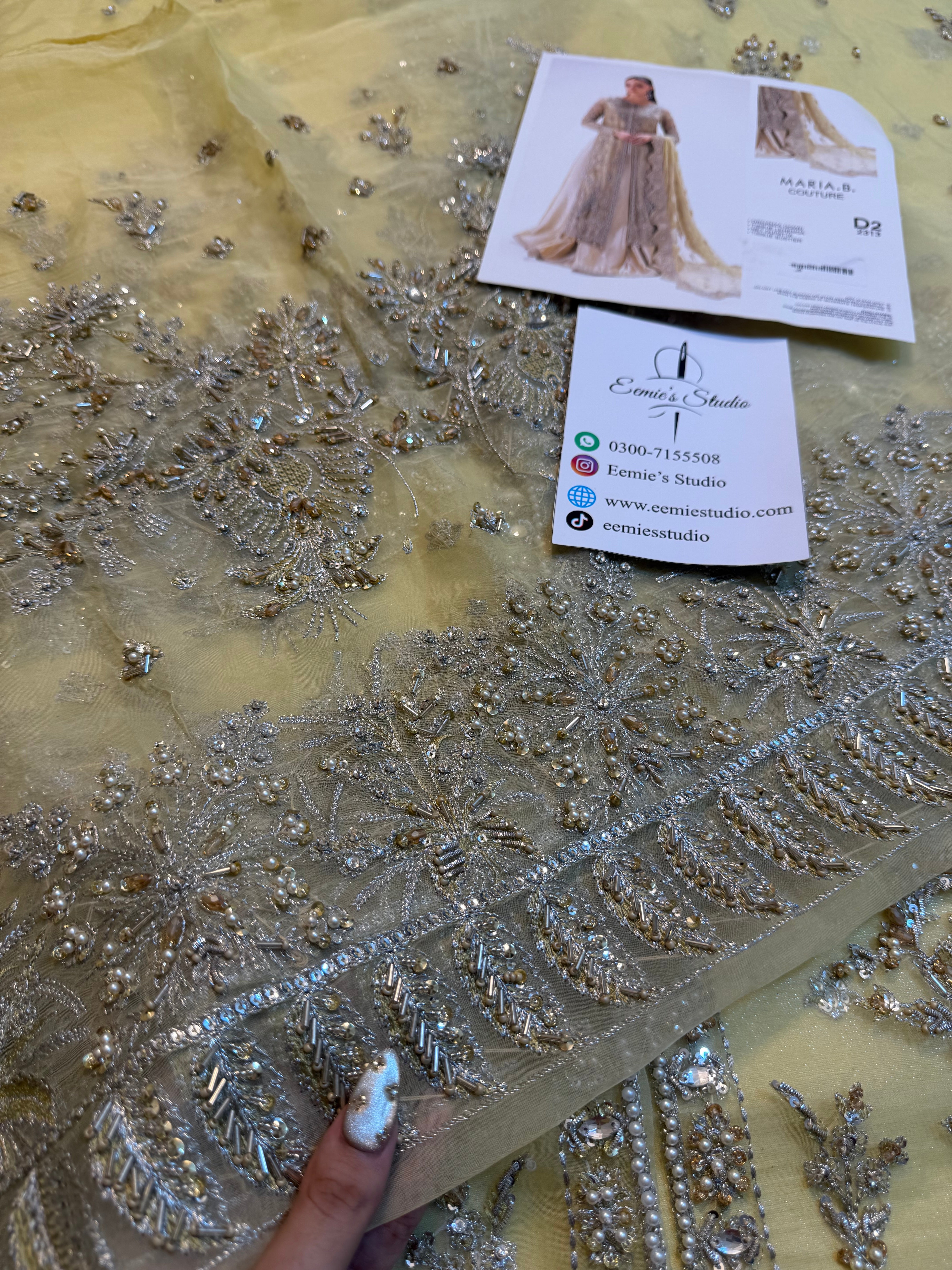 Maria.B Retro Shadmani Couture - Serelia