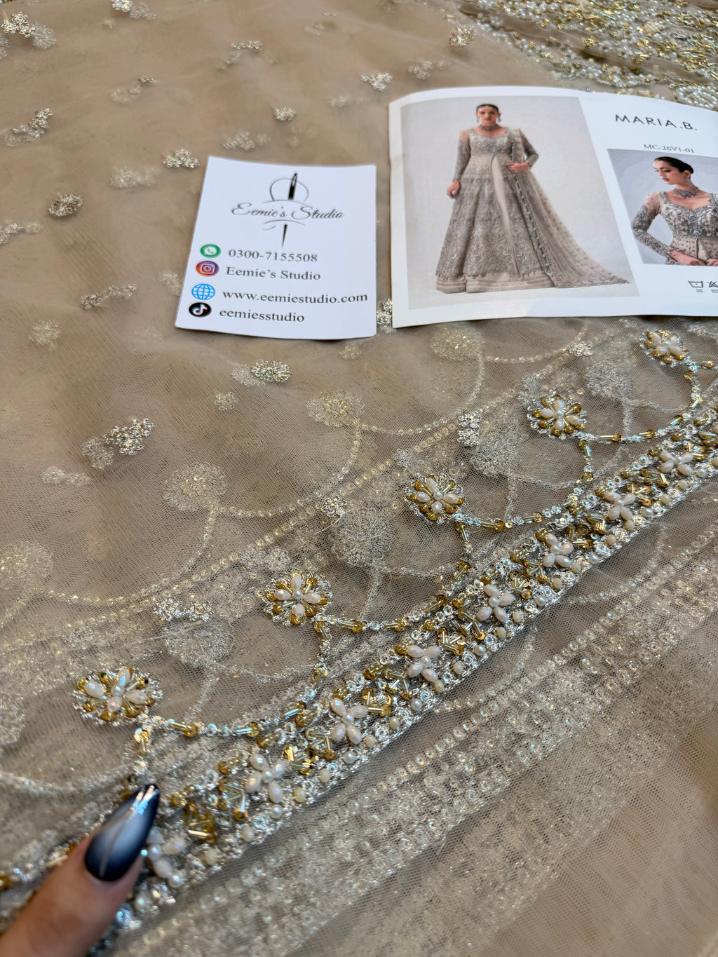 Maria.B Retro Shadmani Couture - Elaria