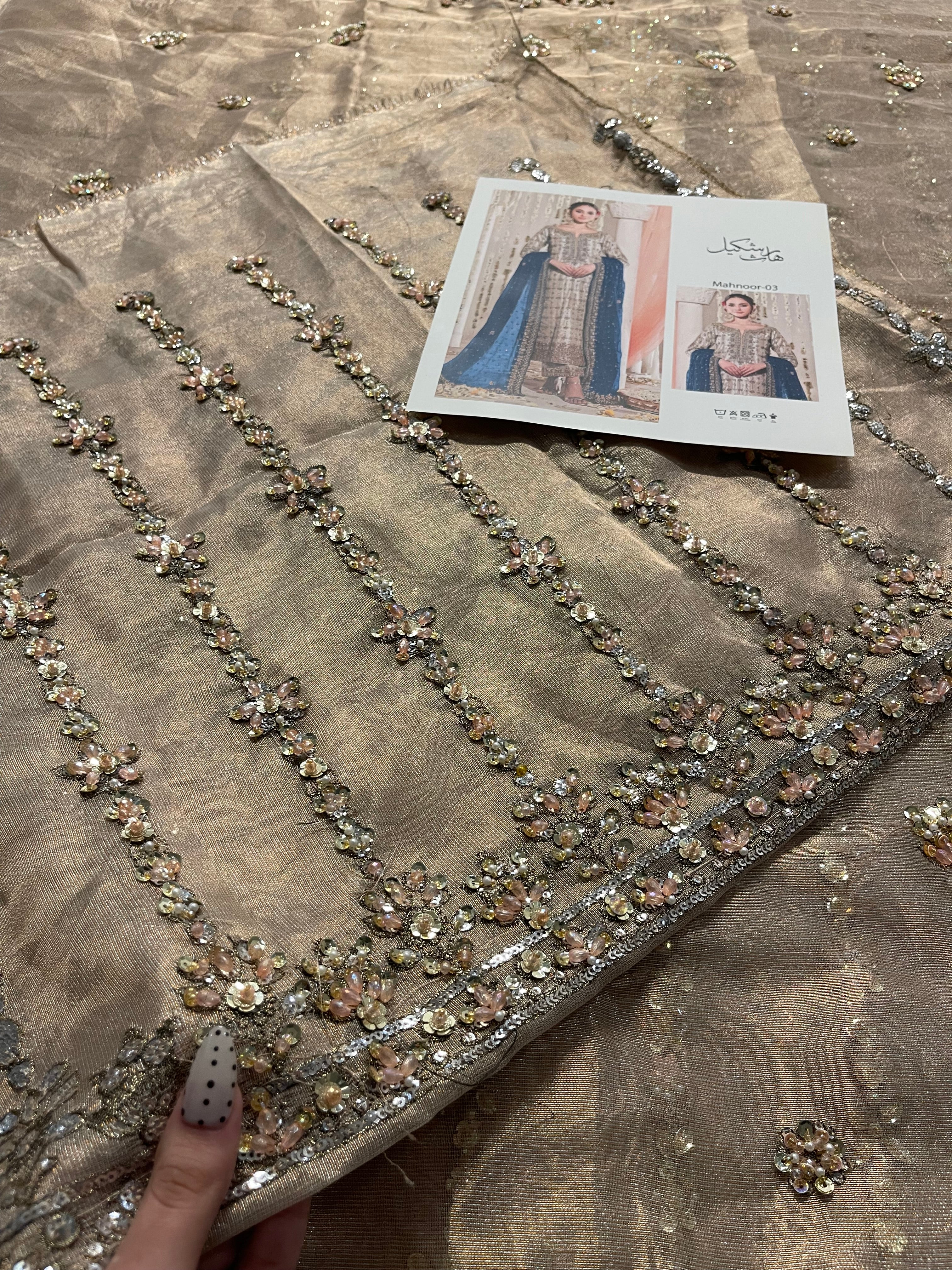 Haris Shakeel - Mahnoor (4 piece)