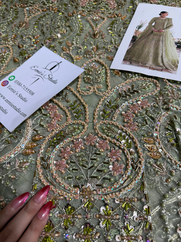 Kanwal Malik - Minha (colour customised in Pastel colours)
