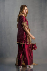 House Of Sehrish Nadeem - Maroon ensemble
