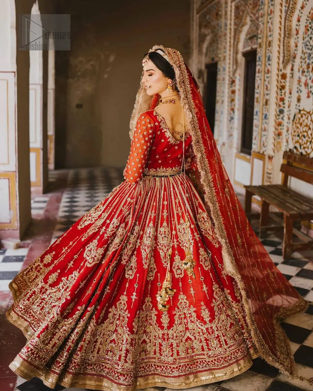 Maha Wajahat Khan - Luxury Bridal Lehenga