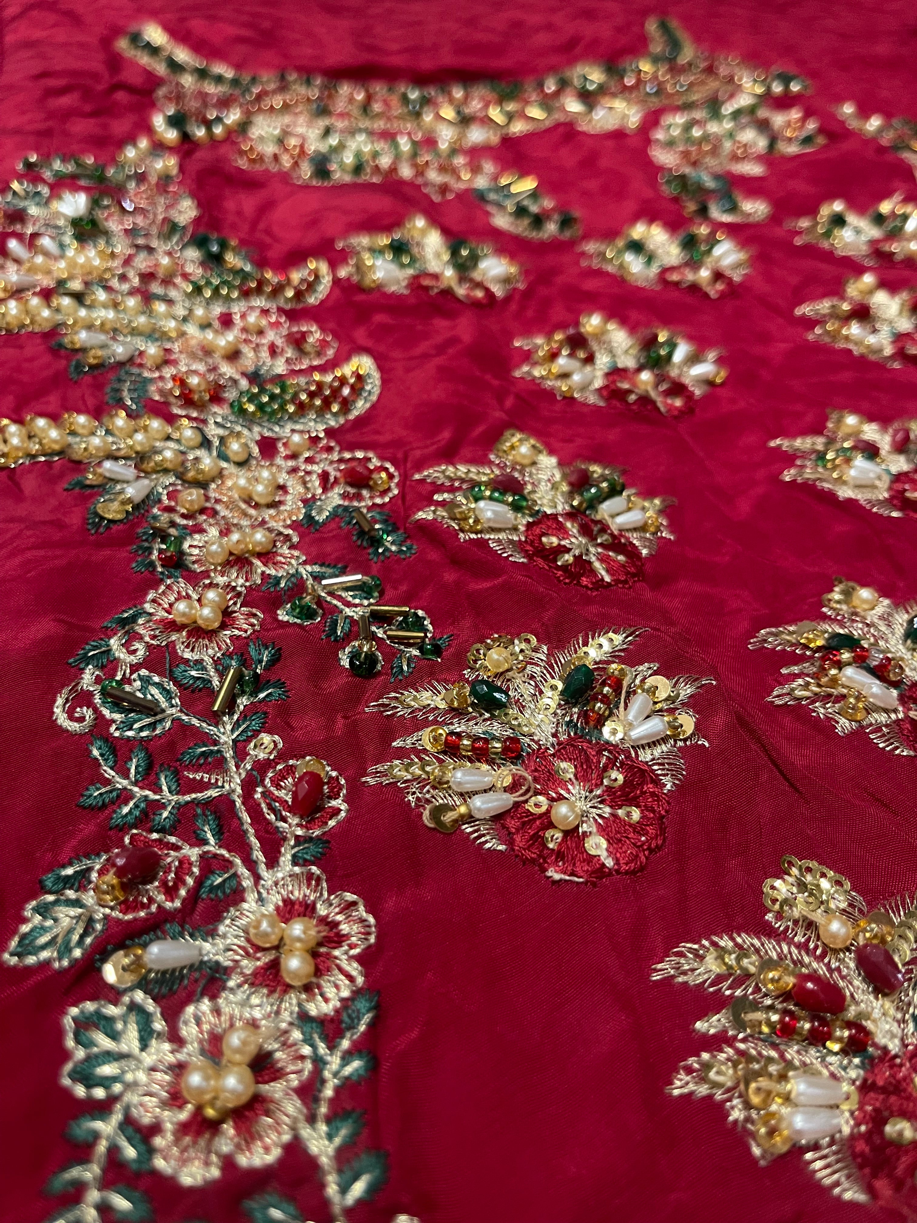 Abeera Usman - Burgundy Dusk