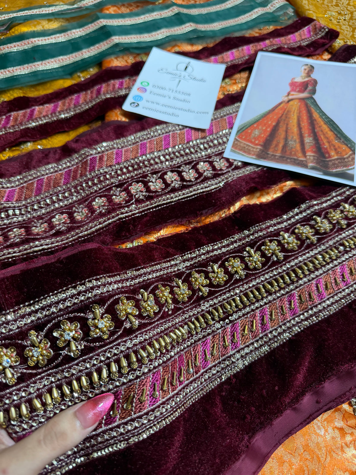 Maria.B Retro Shadmani Couture - Merjan