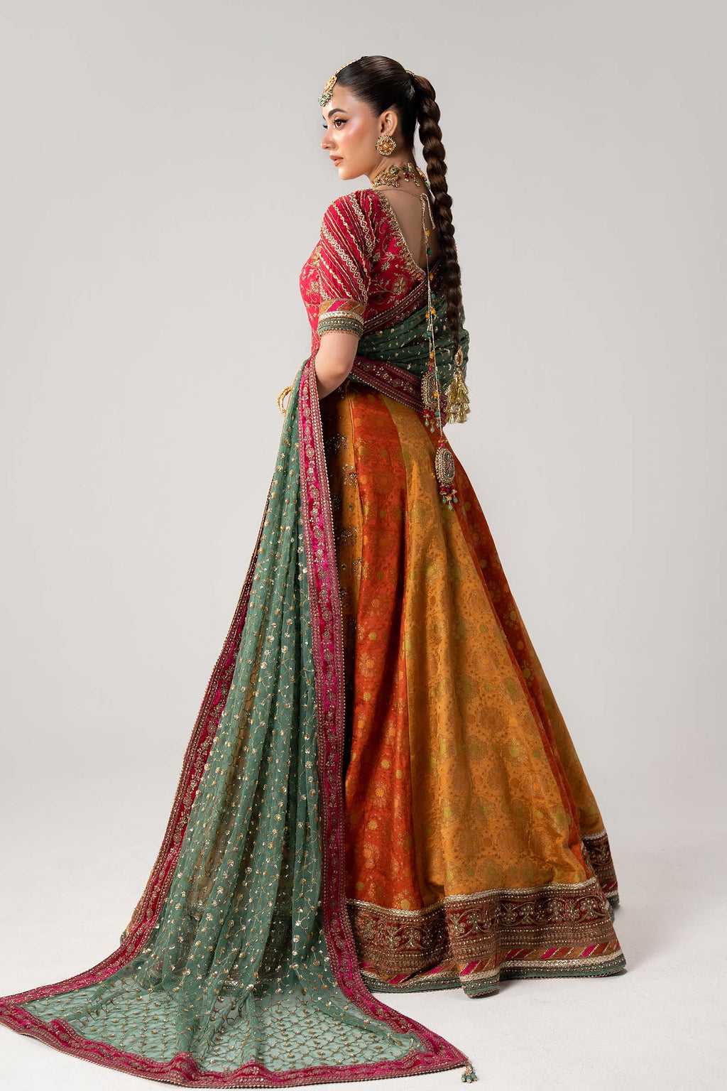 Maria.B Retro Shadmani Couture - Merjan