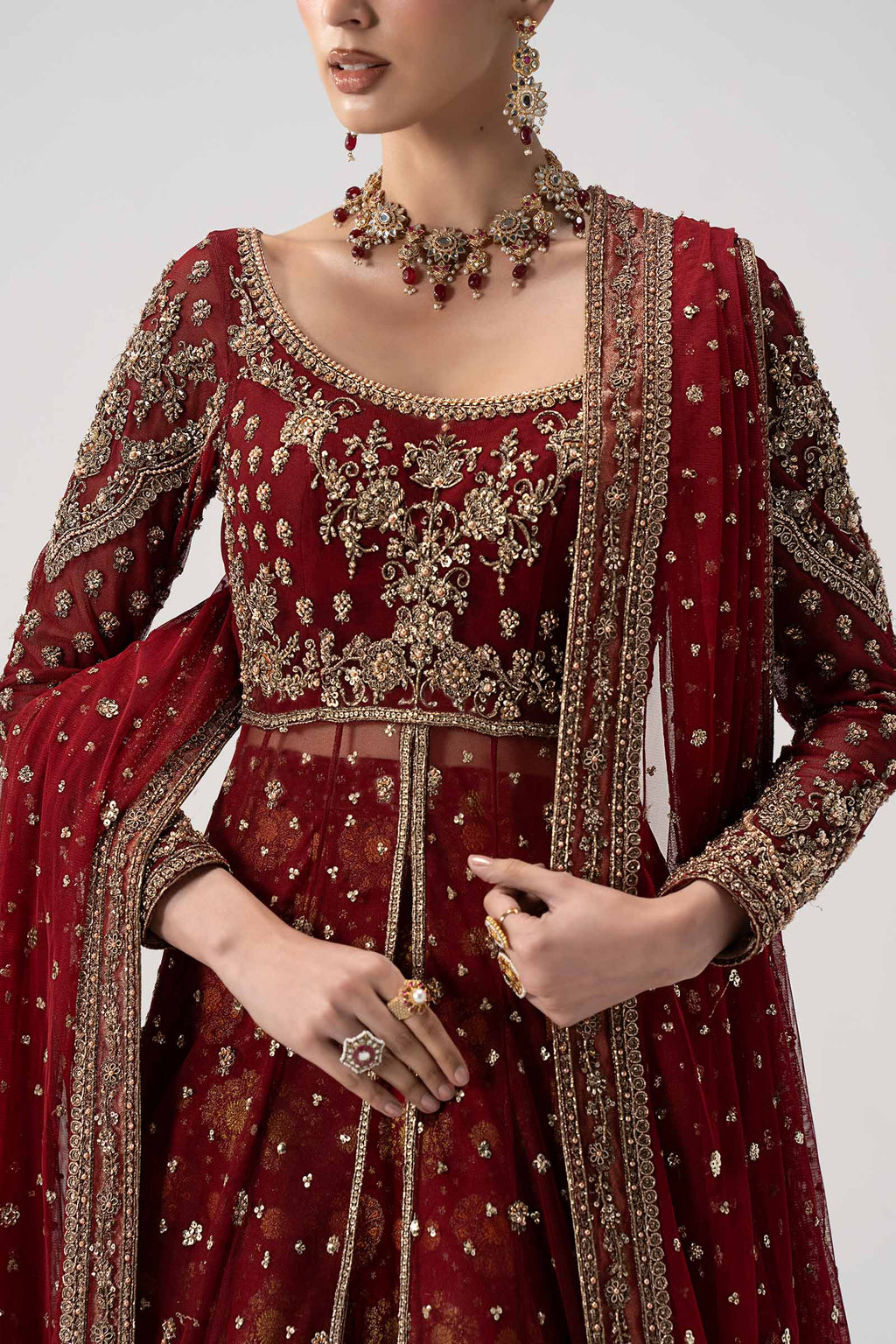 Maria.B Retro Shadmani Couture - Bazif