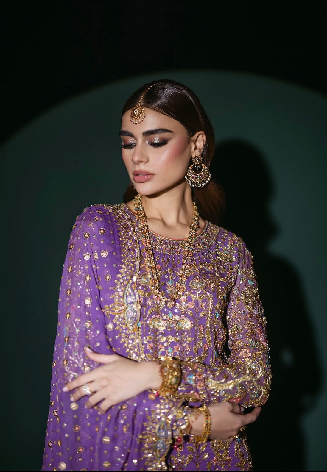 Nomi Ansari Couture ensemble - Sadaf Kanwal