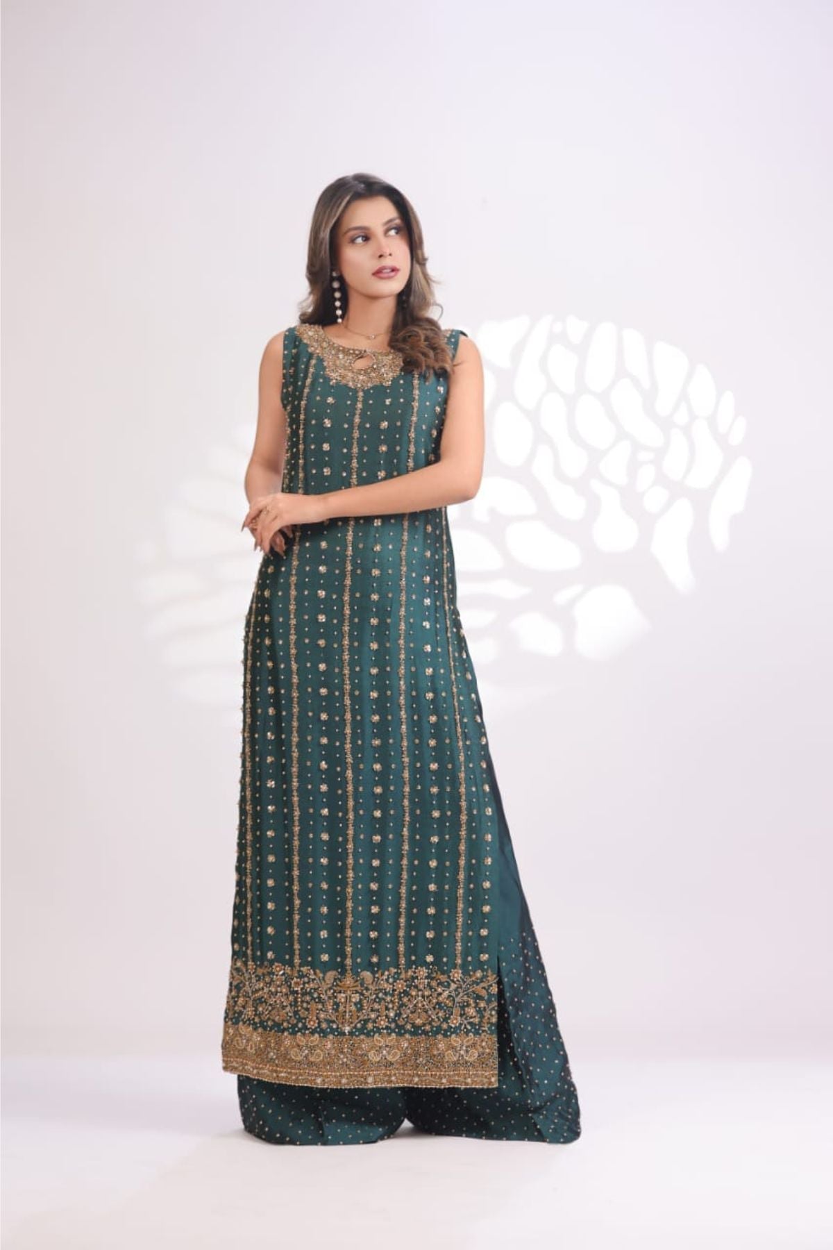 Usama Silk - Teal Luxe Main image